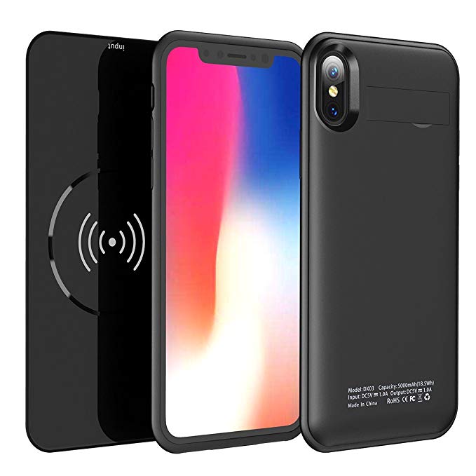 Magnetic Wireless Power Bank 5000mAh For iPhone X