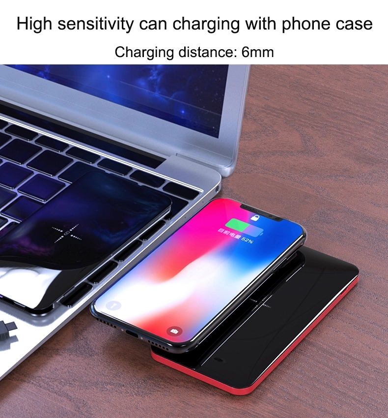 LCD Screen 10000mAh Wireless Charger